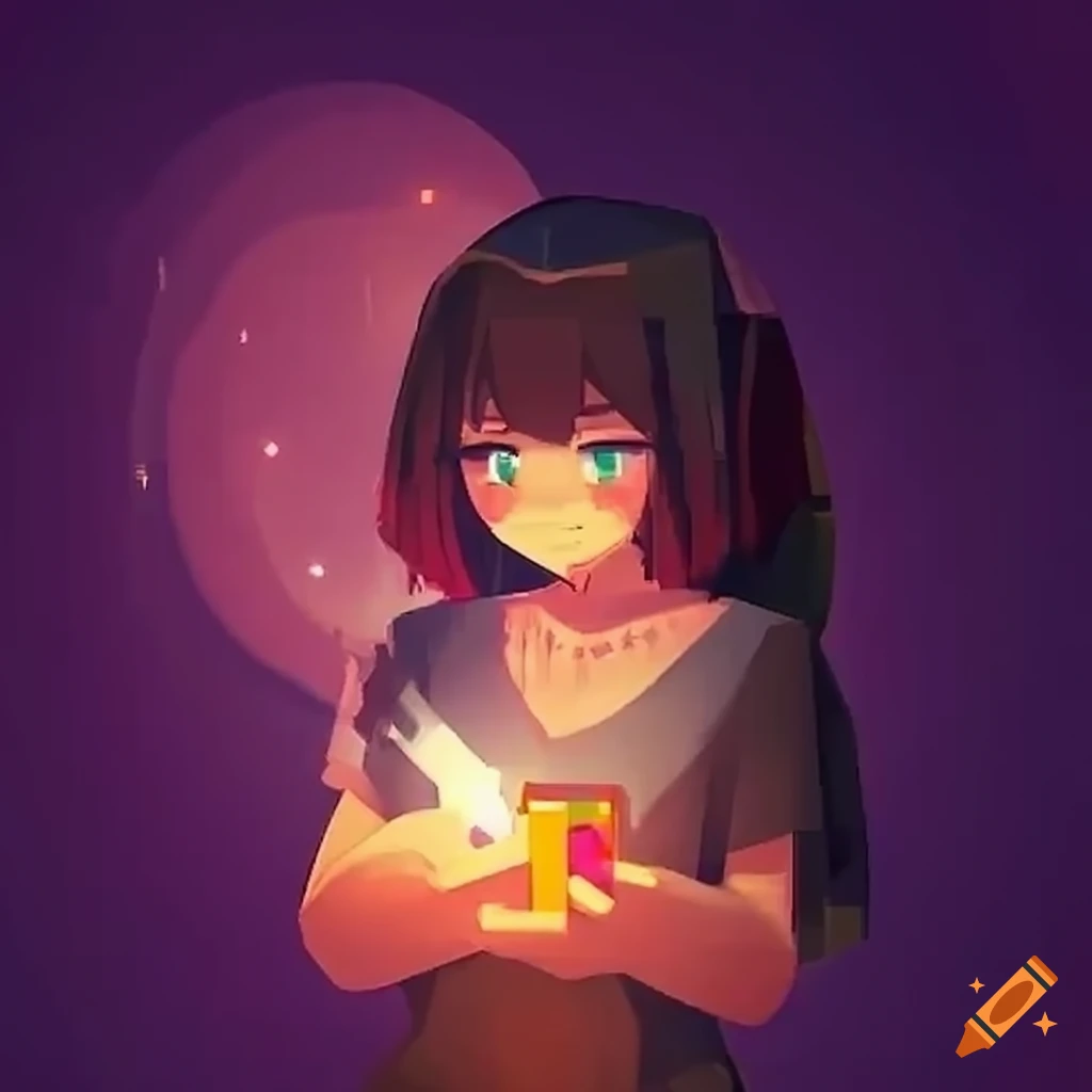 Understanding Microsoft Minecraft book cover on Craiyon