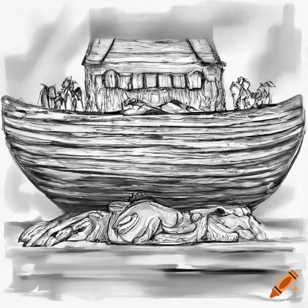Noah cartoon Cut Out Stock Images & Pictures - Alamy