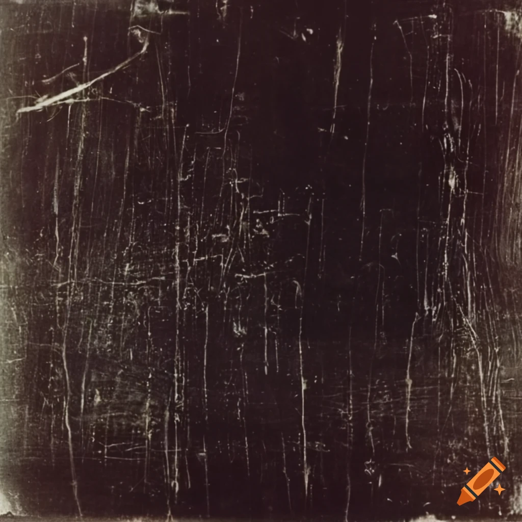 Close-up of a vintage film photo with scratches and texture on Craiyon