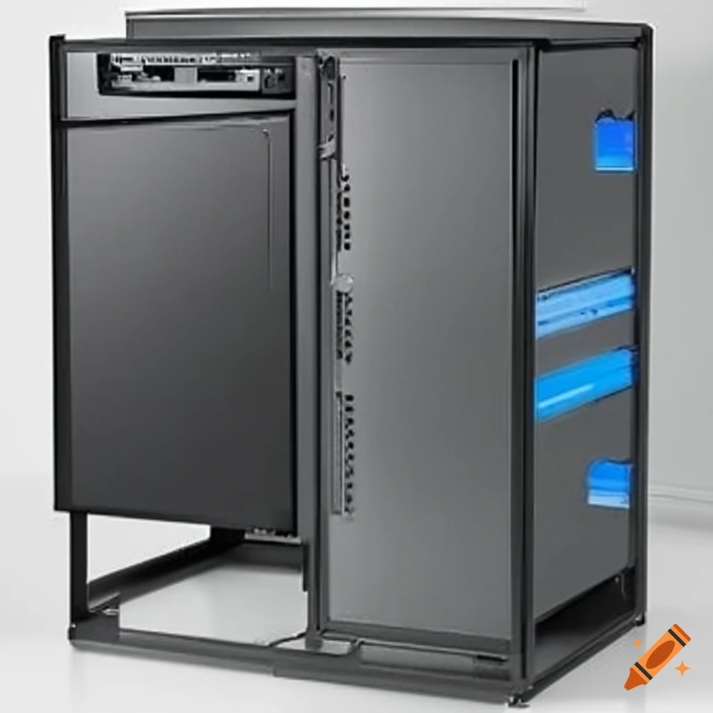 Amplified server stand on Craiyon