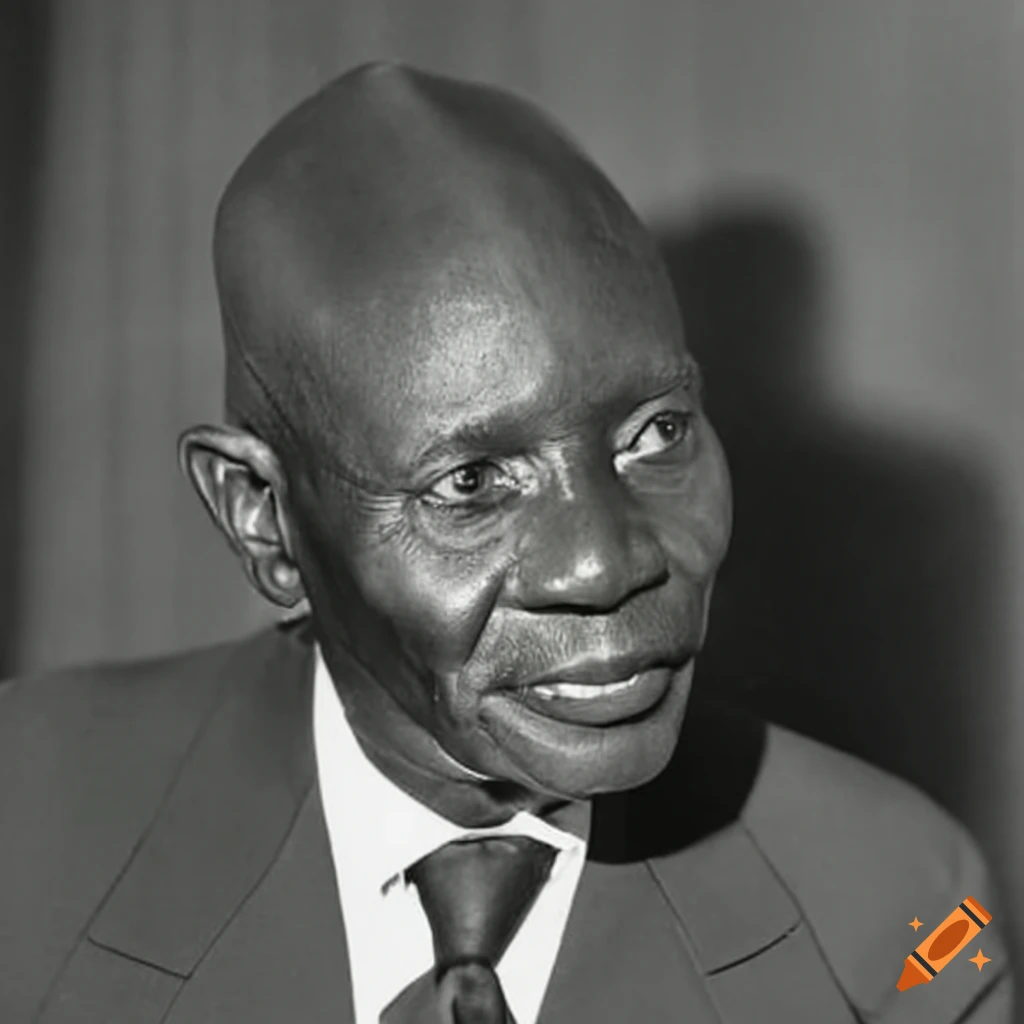 portrait of Abdoulaye Wade, the 3rd President of Senegal