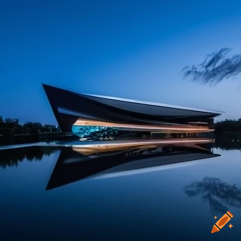 exterior of a modern conference hall