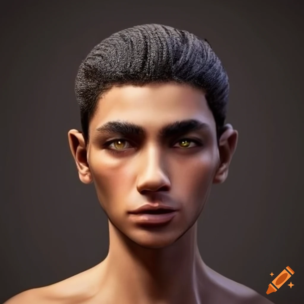 illustration of a mysterious Arabic character