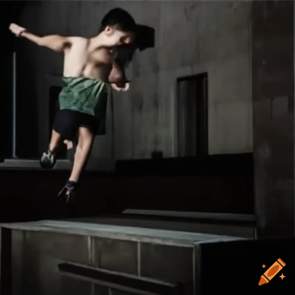 parkour challenges illustration