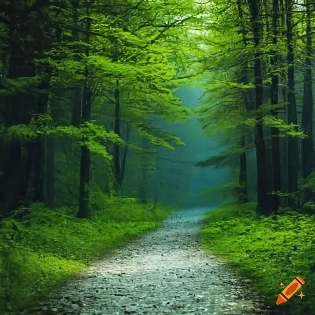 Path through the forest