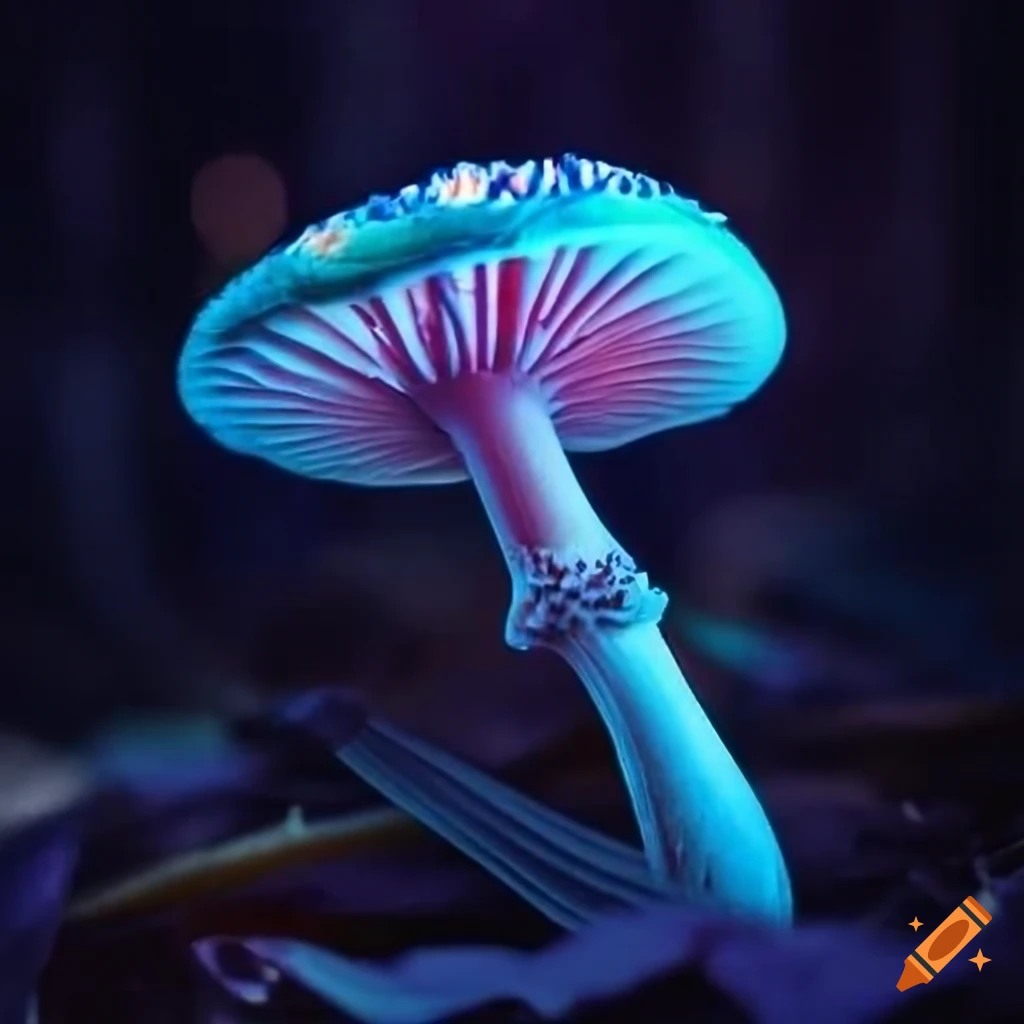 aurora-in-the-shape-of-mushrooms-on-craiyon