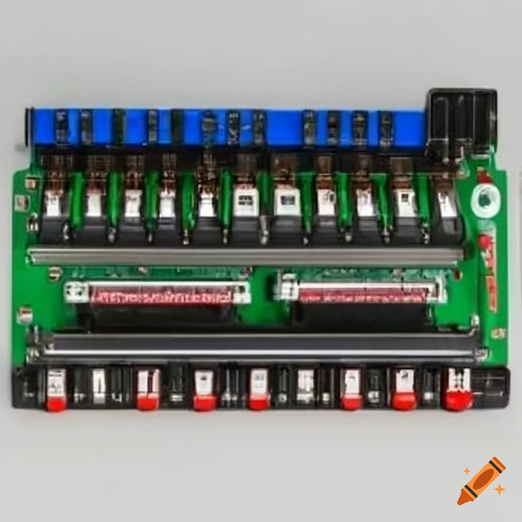 Multiple Sergers Illustration of multi-server setup on Craiyon