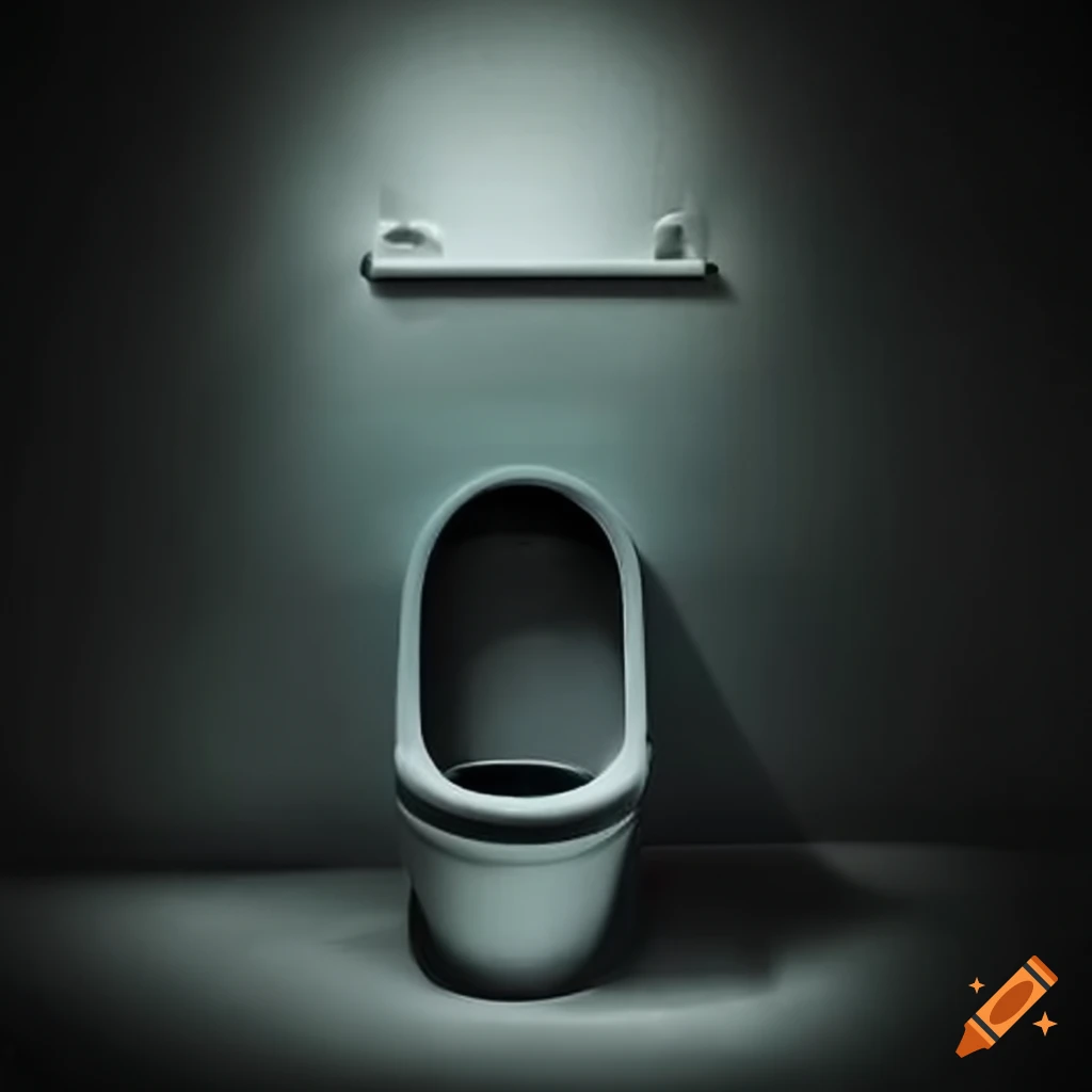 Scary toilet image on Craiyon