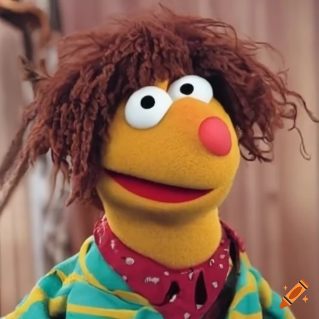 colorful muppet character