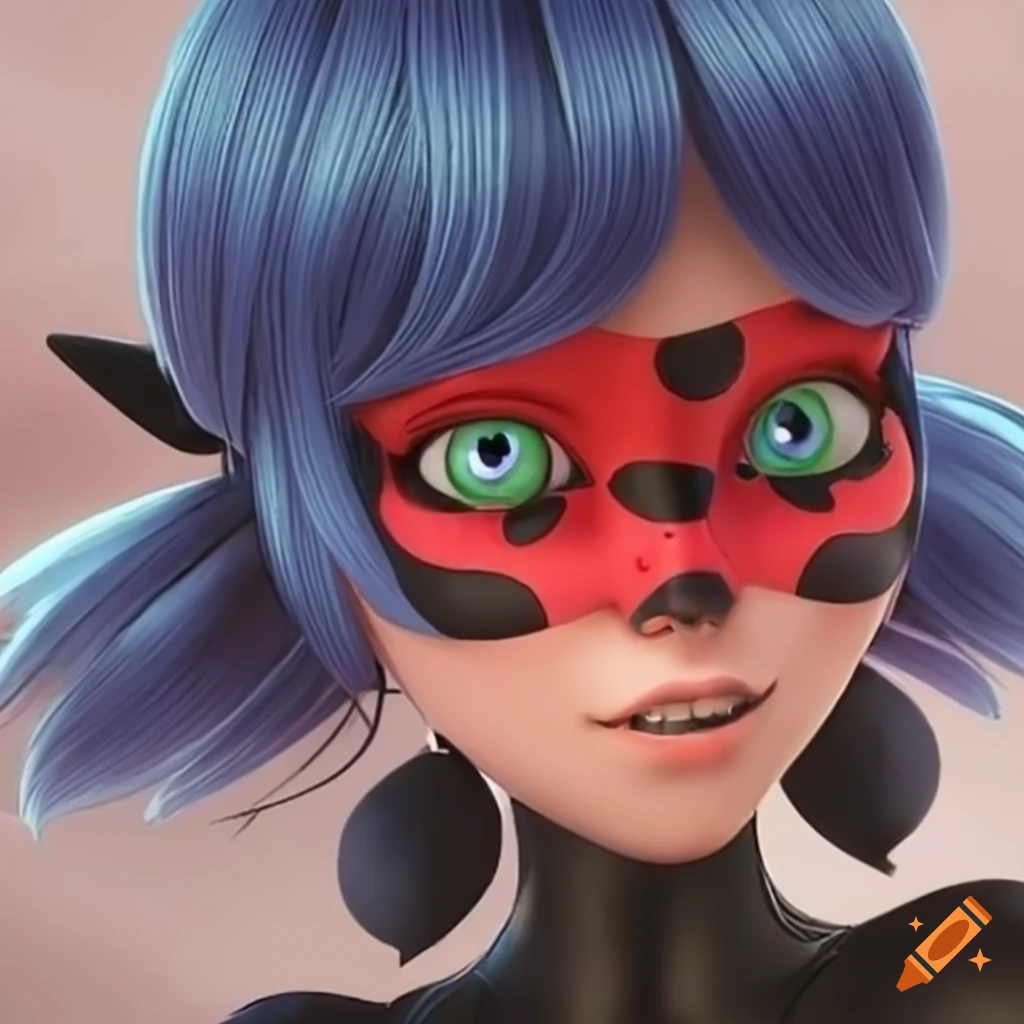 Miraculous Ladybug And Chat Noir, girl character illustration