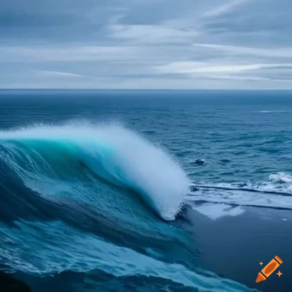 image of massive waves
