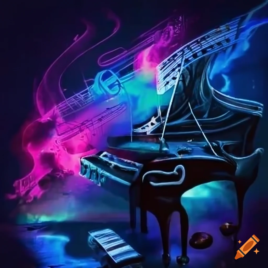 artwork representing a musical dream