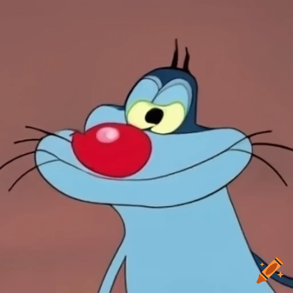 illustration of Oggy from the animated series