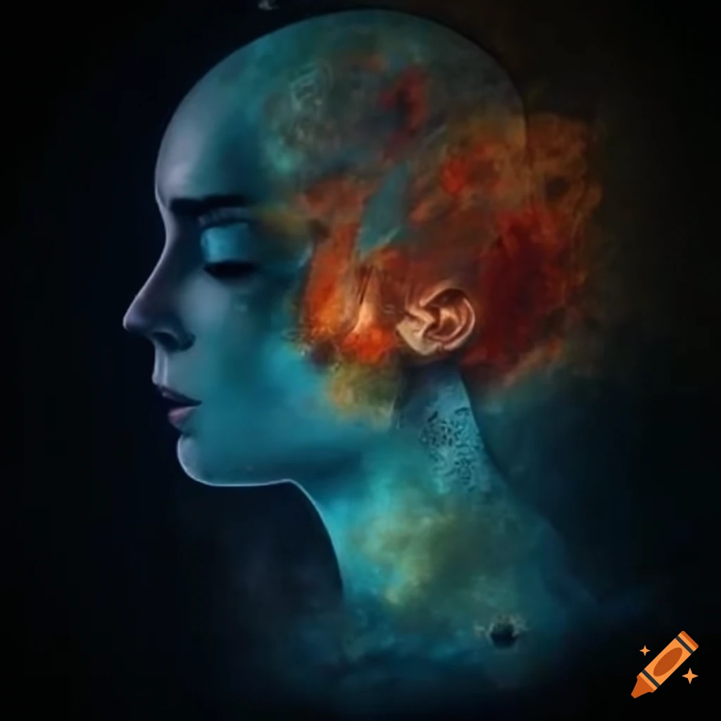 artistic representation of inner thoughts