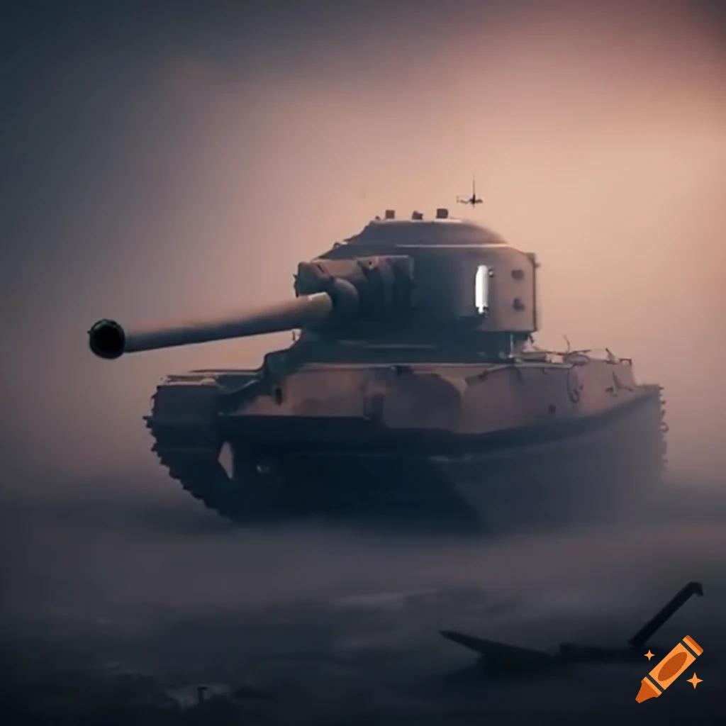 foggy day tank engine in World War 2