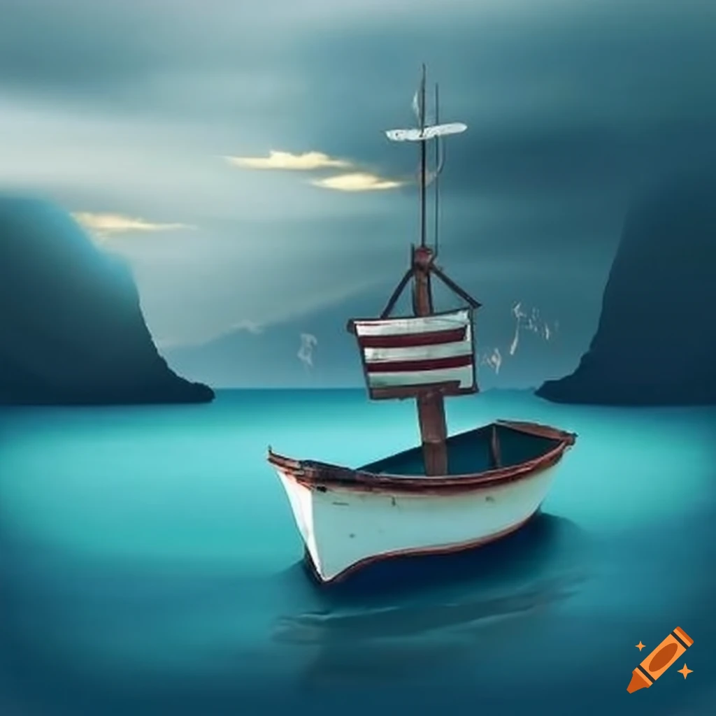fishing boat on its way to fantasy island