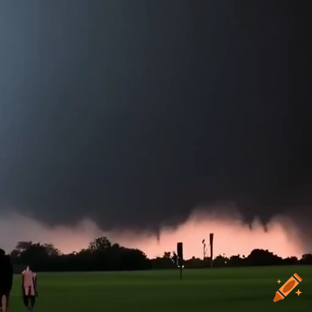 Dark tornado approaching houston texas on Craiyon