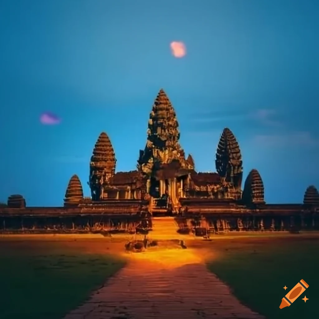 equinox celebration at Angkor Wat in Cambodia