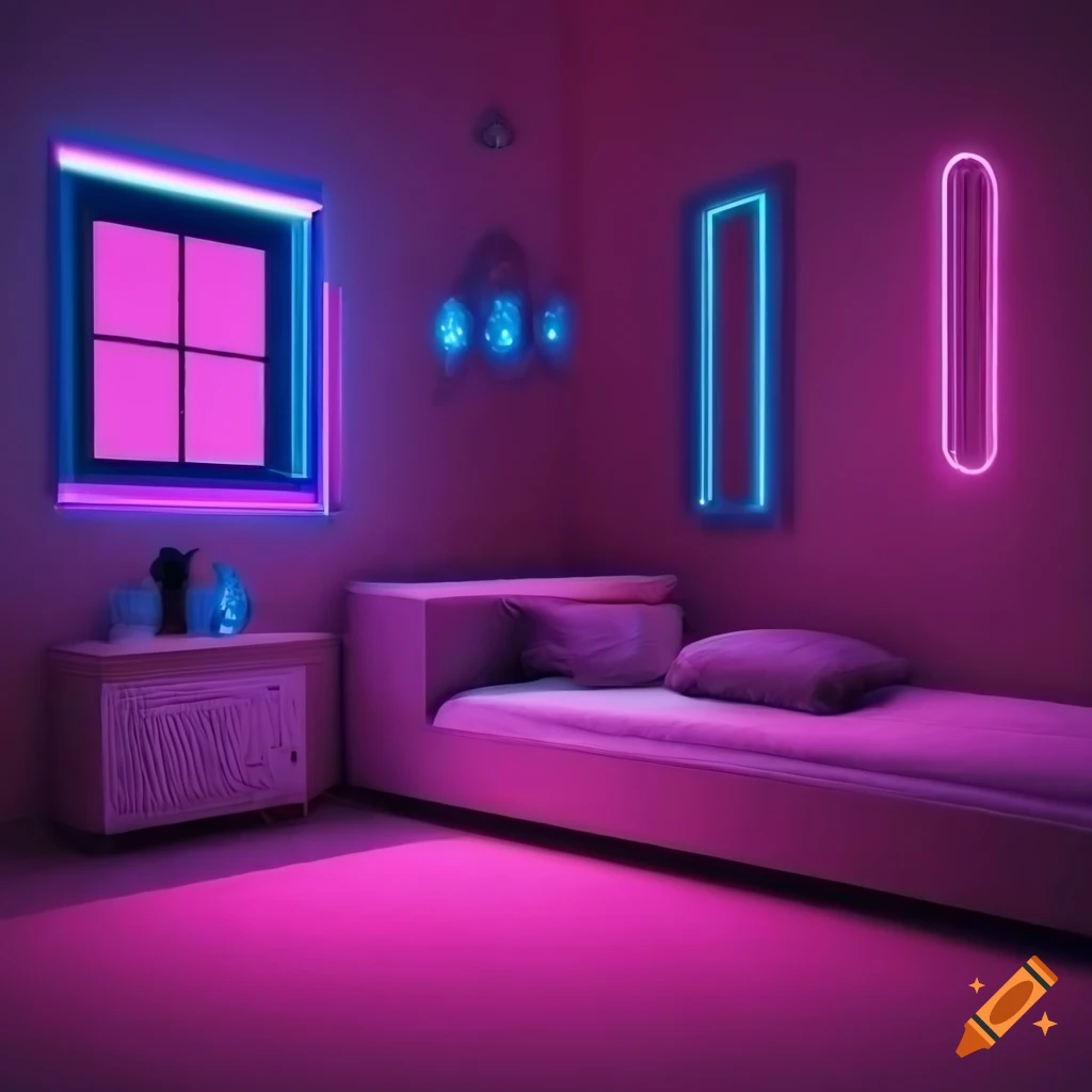 neon-lit-bedroom-with-pink-tones