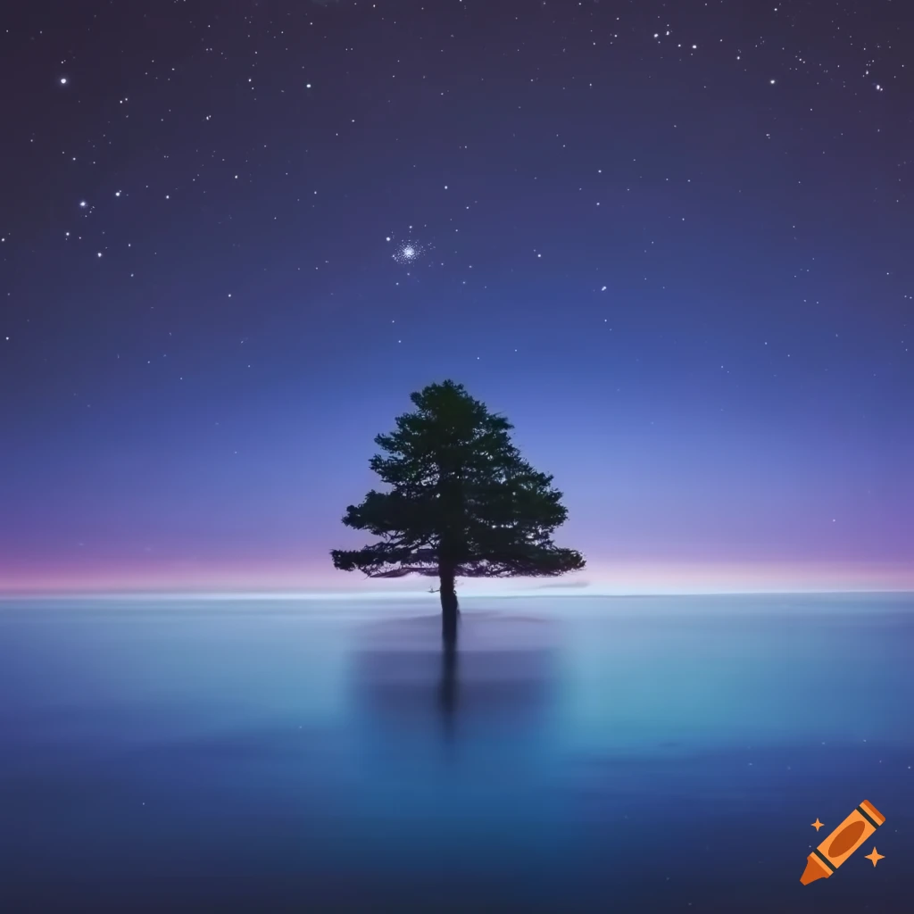 Ocean wrapped Pine Tree Against A Night Sky On Craiyon ocean-wrapped-pine-tree-against-a-night-sky-on-craiyon