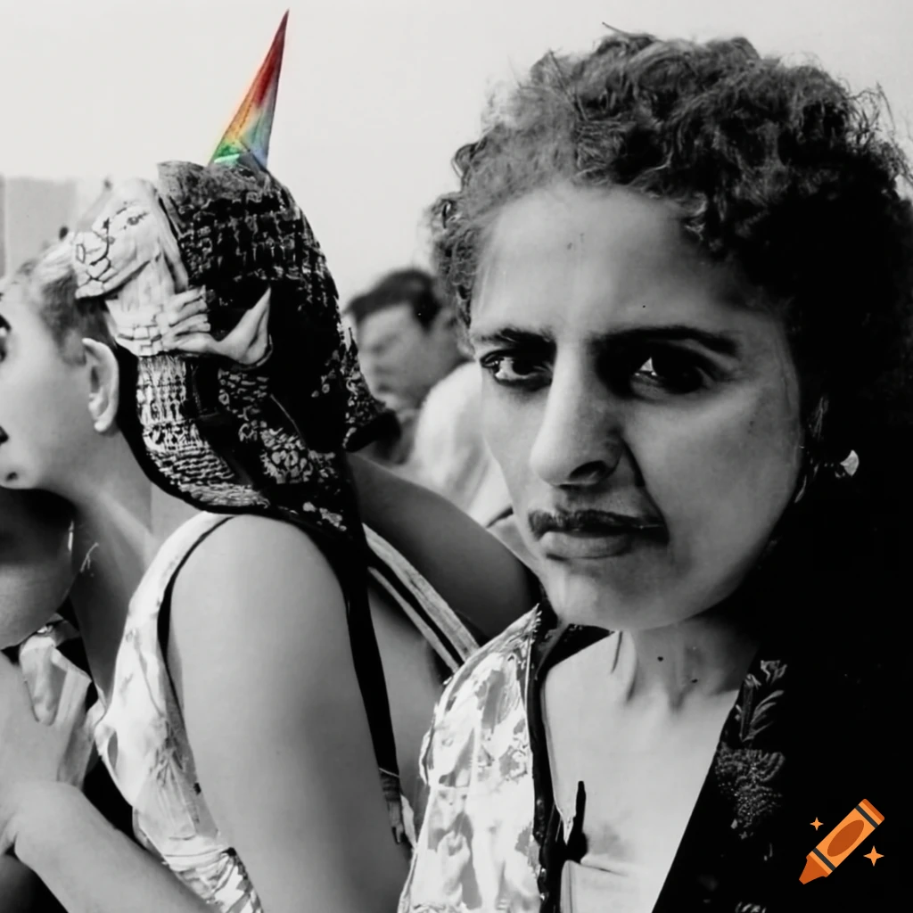 image of a pride parade in the Nineveh Plains, Iraq
