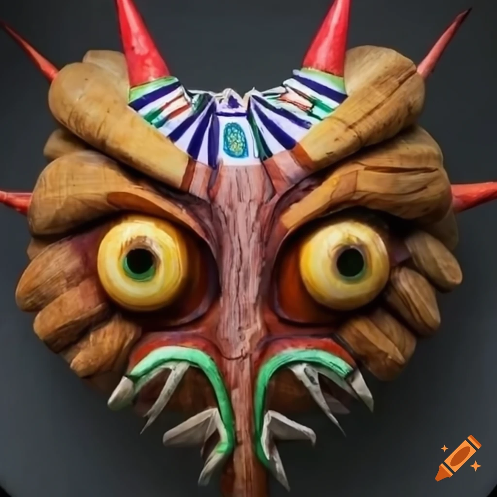 Paper Mache Mask – Materia Magikeia