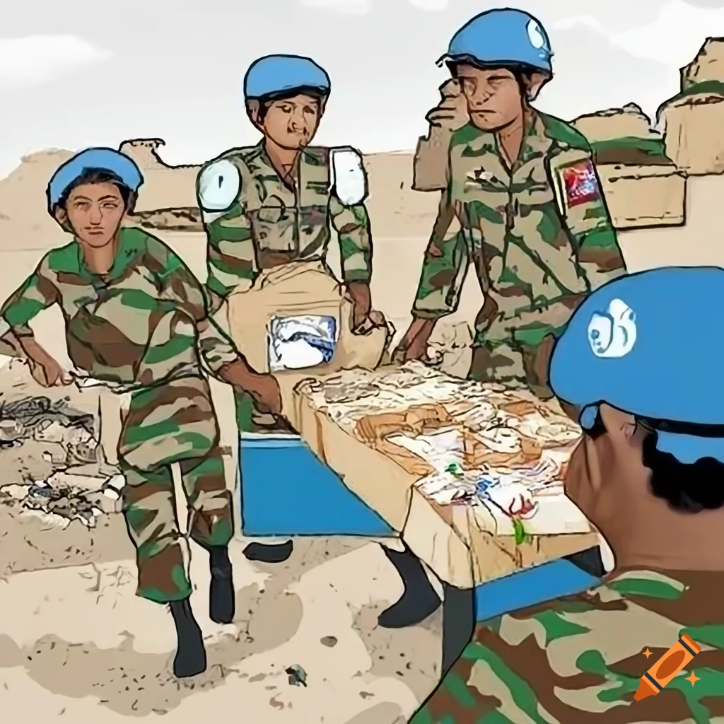 UN peacekeepers providing relief in earthquake-affected Pakistan