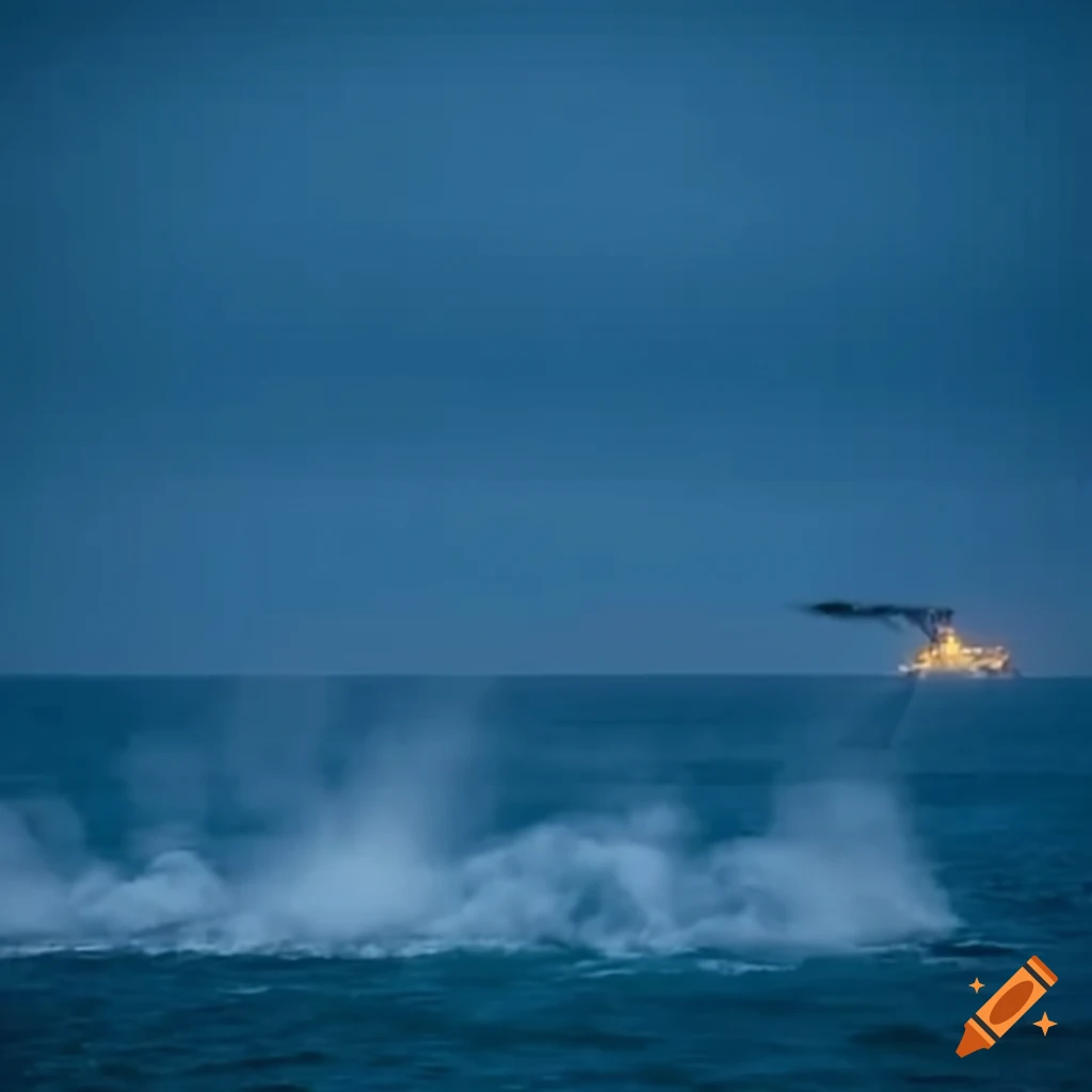 massive naval invasion through the English channel