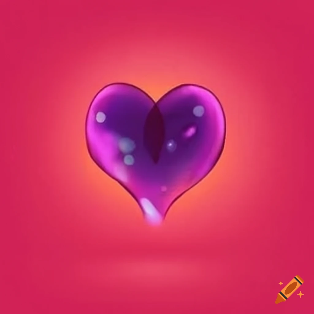 Creative design with hearts on Craiyon