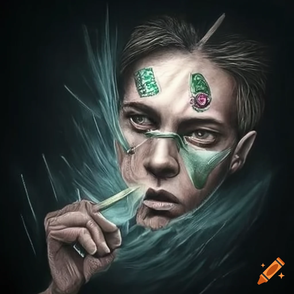 rain of money illustration
