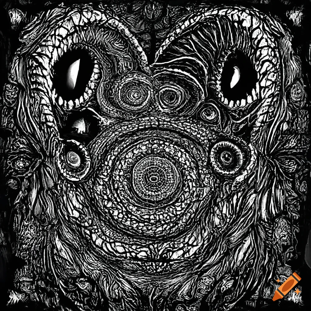 artwork depicting Azathoth's filtering grace