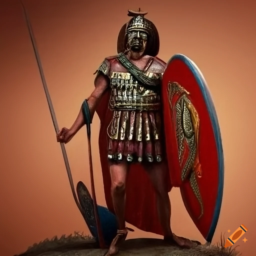Carthaginian general -40 bce on Craiyon