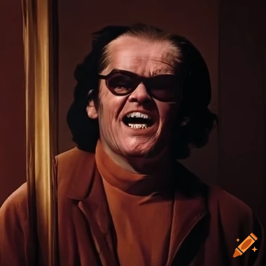 Jack Nicholson In The Shining Walking At Night On Craiyon