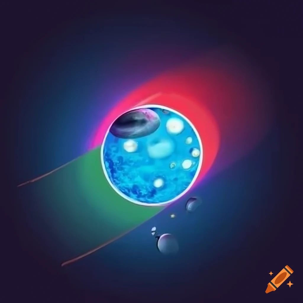 Logo of the solar system