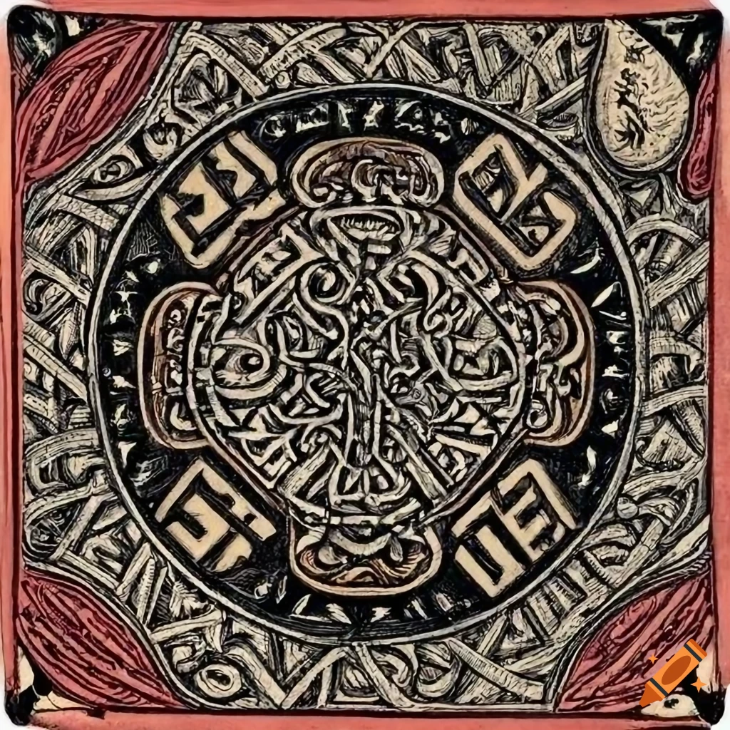 Blank tarot card template on Craiyon