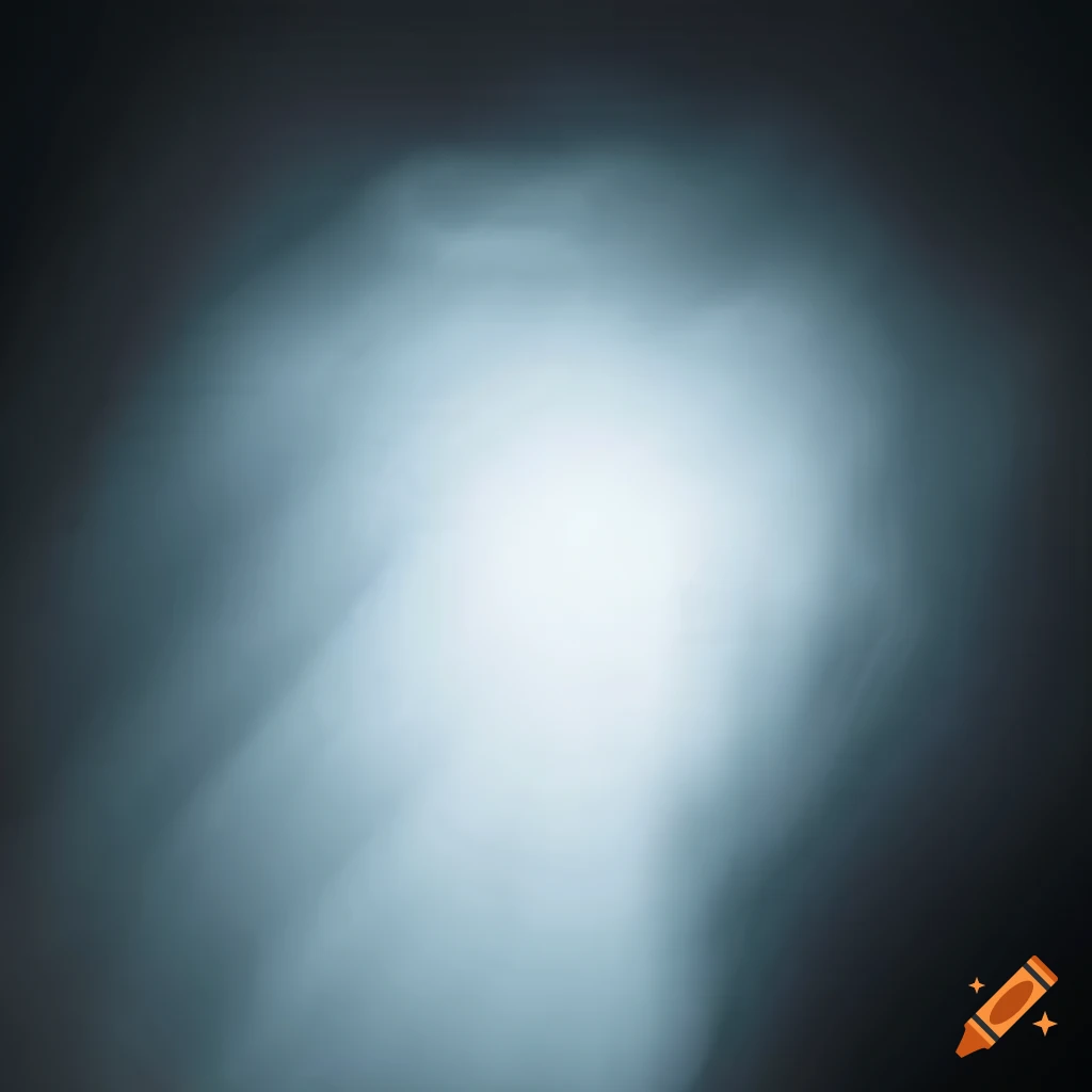 hazy white orbs in motion with a misty background