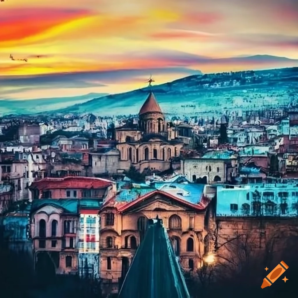 City View Of Tbilisi Georgia