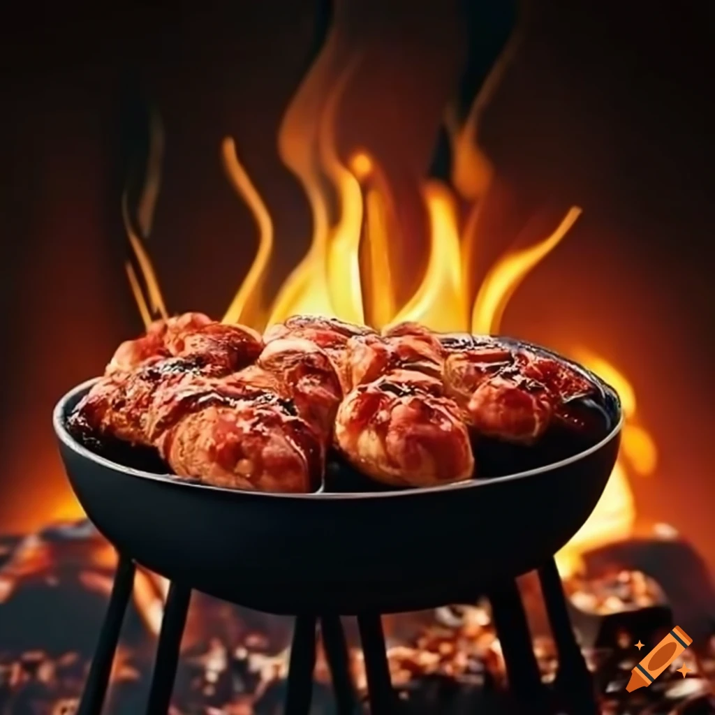delicious barbecue food