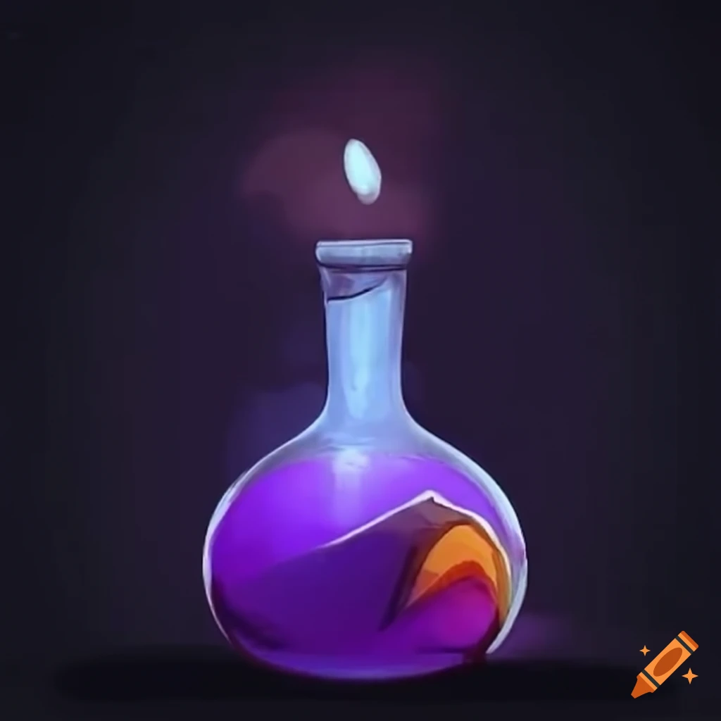 Image Of A Potion Brewing Process On Craiyon