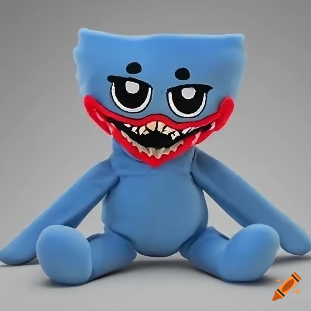 A playful toy character from the video game poppy playtime