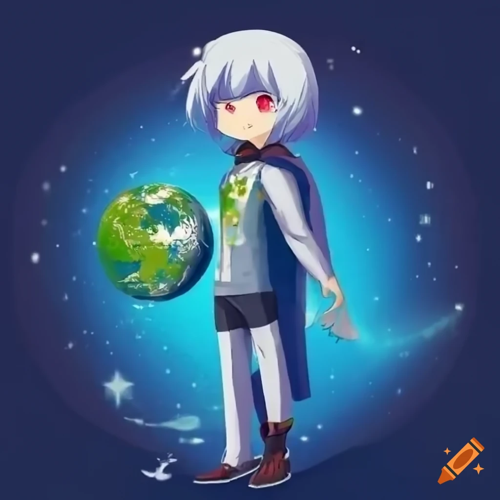 Anime Dark Fantasy Style Pre Continental Seperation Version Of Earth In  Outer Space - AI Generated Artwork - NightCafe Creator
