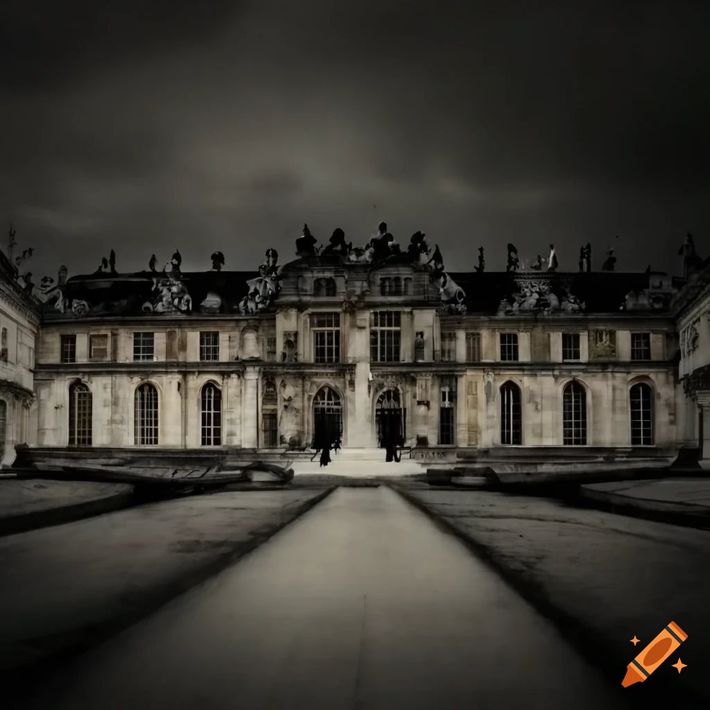 gloomy depiction of the March on Versailles