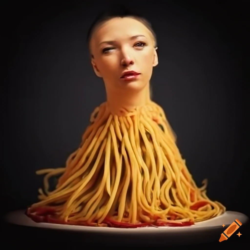Woman Wearing A Spaghetti Dress On Craiyon woman-wearing-a-spaghetti-dress-on-craiyon