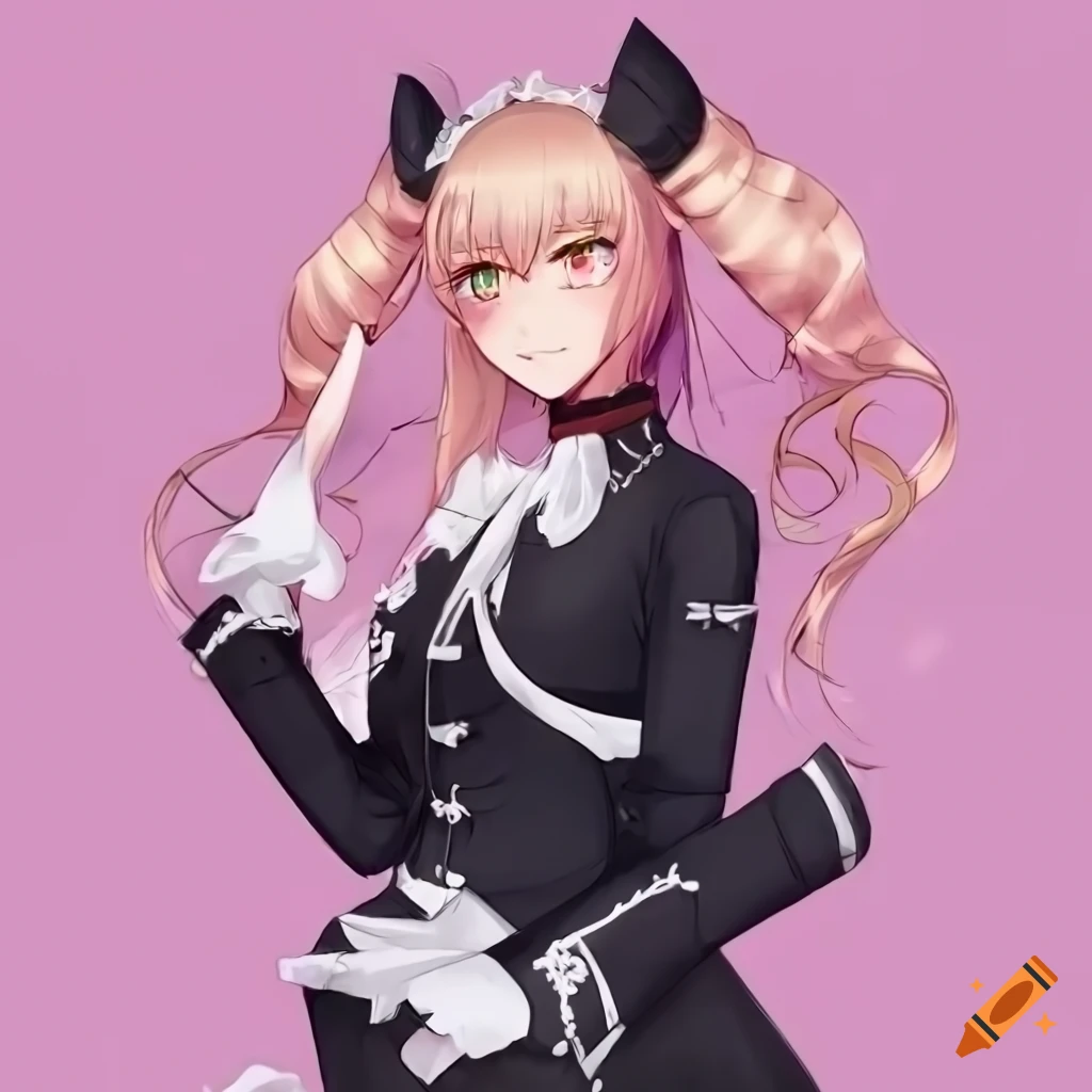image of a vtuber dressed as a stewardess and playing video games