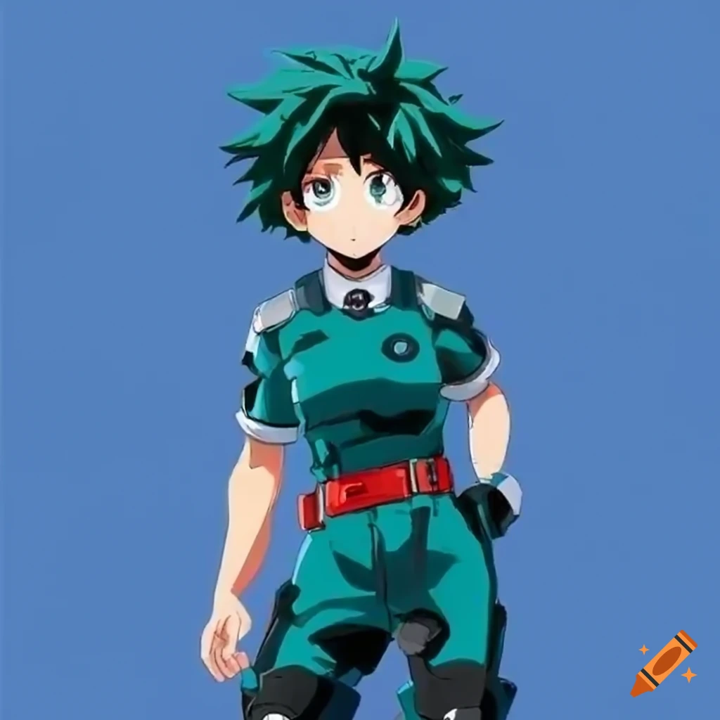 My hero academia character who is a girl with bright blue hair and and  teleport and her