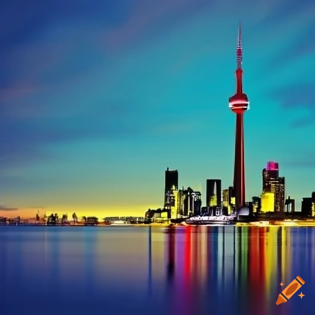 pop-art-toronto-skyline-inspired-by-roy-lichtenstein-on-craiyon
