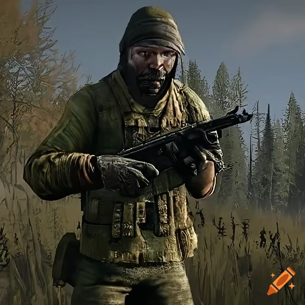 Profile picture of a character from dayz stalker on pc