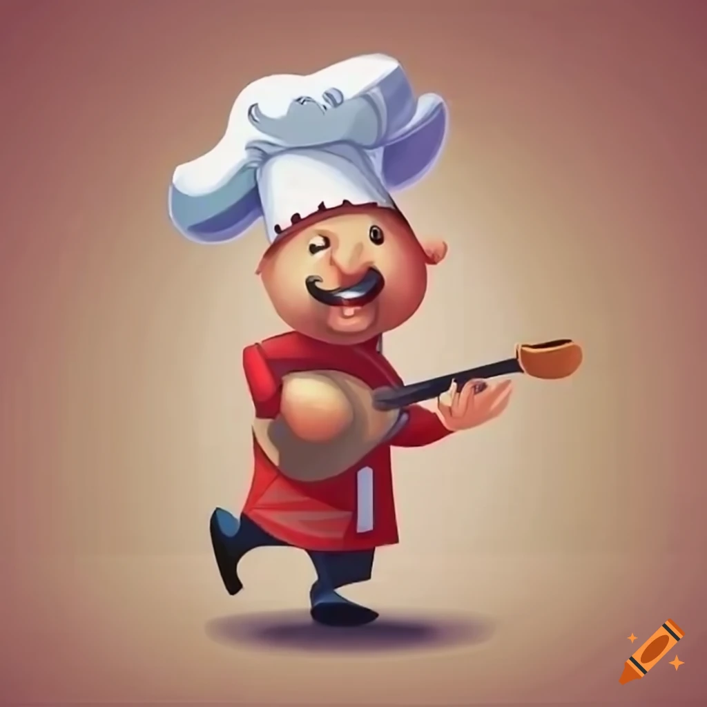 Cartoon Chef Marching Band In The Kitchen On Craiyon