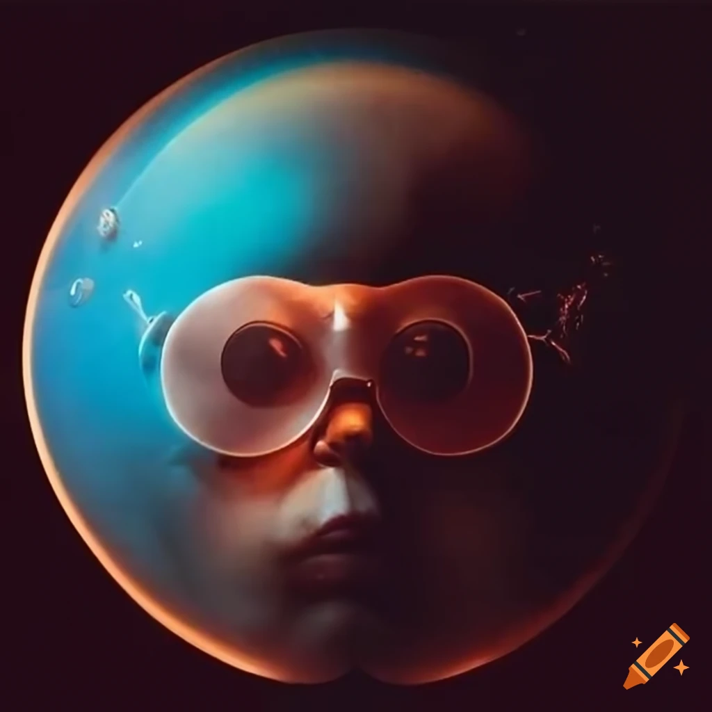 Man Wearing A Black Suit With His Head As The Planet Saturn On Craiyon