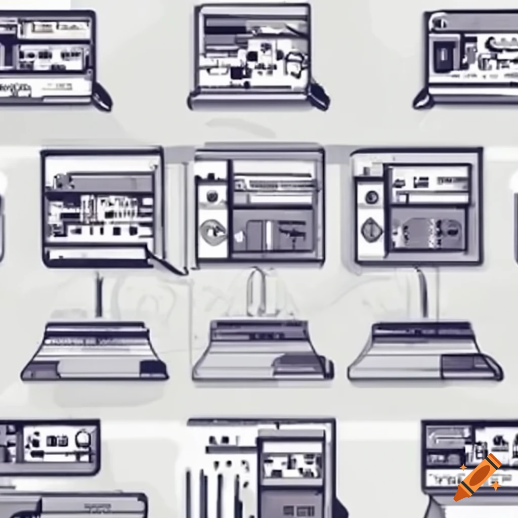 Illustration of different data types in programming